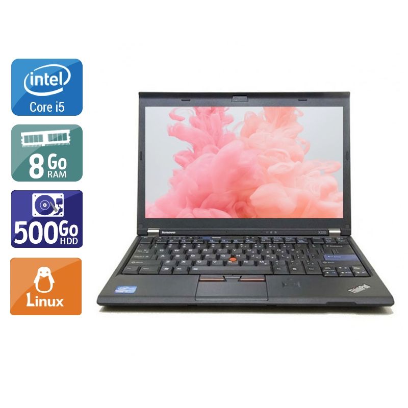 Lenovo ThinkPad X230 i5 8Go RAM 500Go HDD Linux