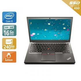Lenovo ThinkPad X250 i5 16Go RAM 240Go SSD Linux