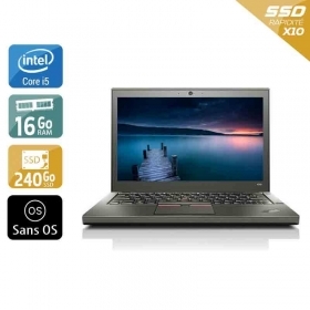 Lenovo ThinkPad X260 i5 16Go RAM 240Go SSD Sans OS