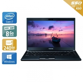 Toshiba Portégé R930 i7 8Go RAM 240Go SSD Windows 10