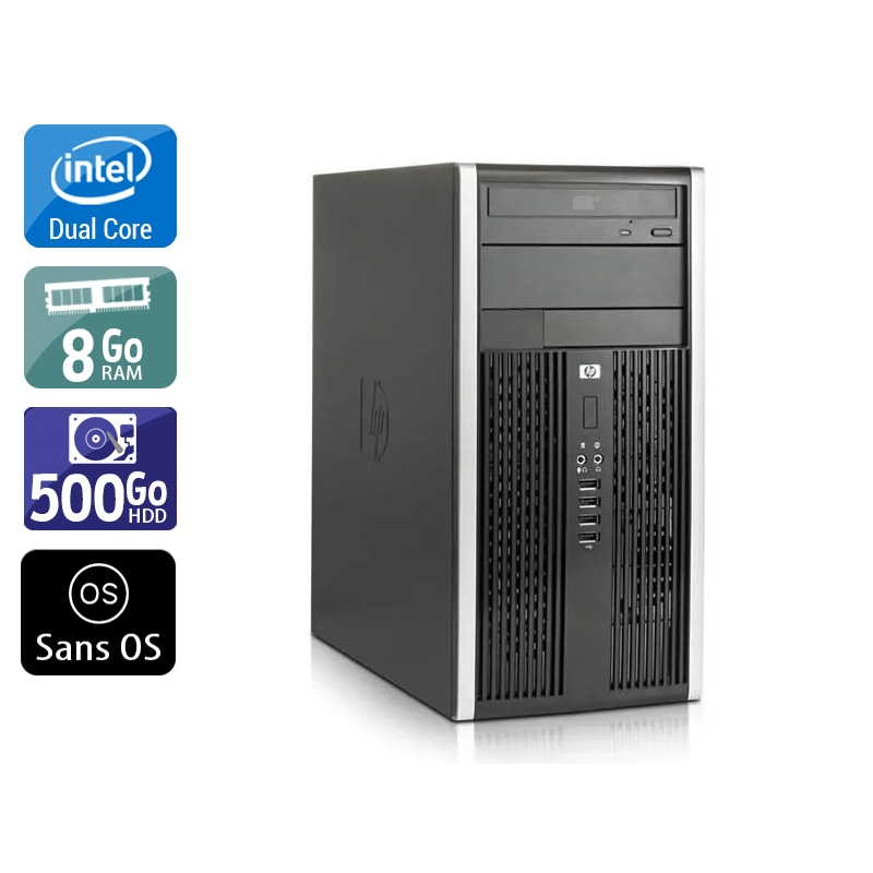 Acheter HP Compaq Pro 6000 Tower Dual Core - 8Go RAM 500Go HDD Sans OS Bon étatOccasion certifiée reconditionnée Bon état - 190,83 € HP Compaq Pro 6000 Tower Dual Core - 8Go RAM 500Go HDD Sans OS Bon étatOccasion certifiée reconditionnée Bon état - reconditionné disponible sur Kiatoo