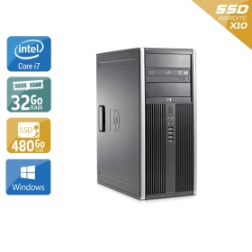 HP Compaq Elite 8300 Tower i7 32Go RAM 480Go SSD Windows 10