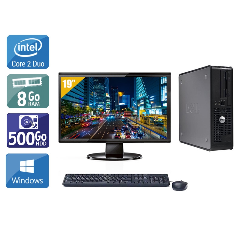 Acheter Dell Optiplex 380 Desktop Core 2 Duo + Écran - 19'' 8Go RAM 500Go HDD Windows 10 Bon étatOccasion certifiée reconditionnée Bon état - 224,17 € Dell Optiplex 380 Desktop Core 2 Duo + Écran - 19'' 8Go RAM 500Go HDD Windows 10 Bon étatOccasion certifiée reconditionnée Bon état - reconditionné disponible sur Kiatoo