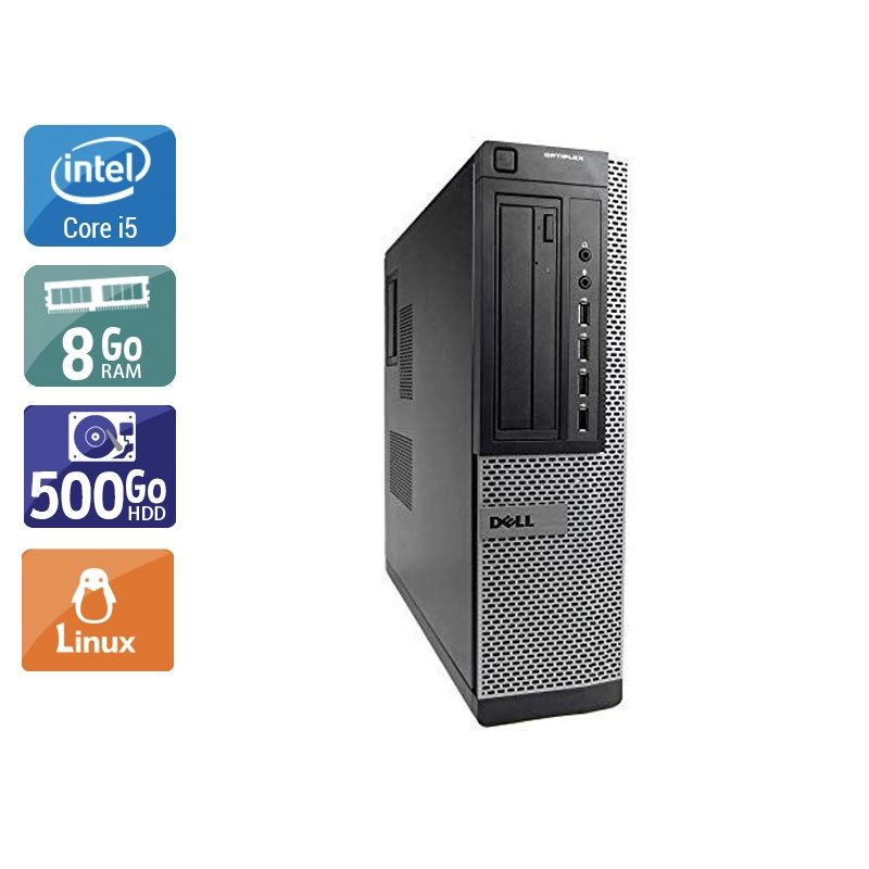 Dell Optiplex 390 Desktop i5 8Go RAM 500Go HDD Linux