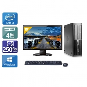 HP Compaq Pro 4300 SFF i3 avec Écran 19 pouces 4Go RAM 250Go HDD Windows 10