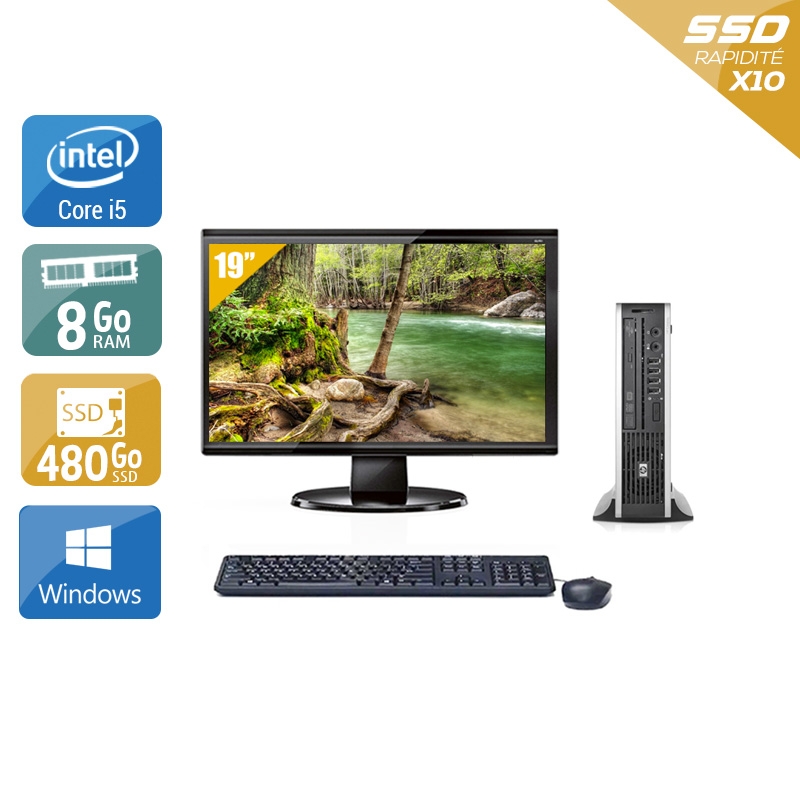 Acheter HP Compaq Elite 8300 USDT i5 + Écran - 19'' 8Go RAM 480Go SSD Windows 10 Bon étatOccasion certifiée reconditionnée Bon état - 265,83 € HP Compaq Elite 8300 USDT i5 + Écran - 19'' 8Go RAM 480Go SSD Windows 10 Bon étatOccasion certifiée reconditionnée Bon état - reconditionné disponible sur Kiatoo