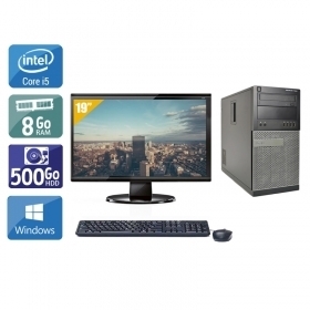 Dell Optiplex 7010 Tower i5 avec Écran 19 pouces 8Go RAM 500Go HDD Windows 10