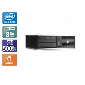 HP Compaq dc7800 SFF Dual Core 8Go RAM 500Go HDD Linux