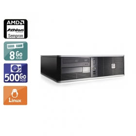 HP Compaq dc5750 SFF AMD Sempron 8Go RAM 500Go HDD Linux