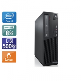 Lenovo ThinkCentre M73 SFF i3 8Go RAM 500Go HDD Linux