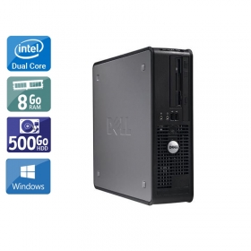 Dell Optiplex 760 SFF Dual Core 8Go RAM 500Go HDD Windows 10