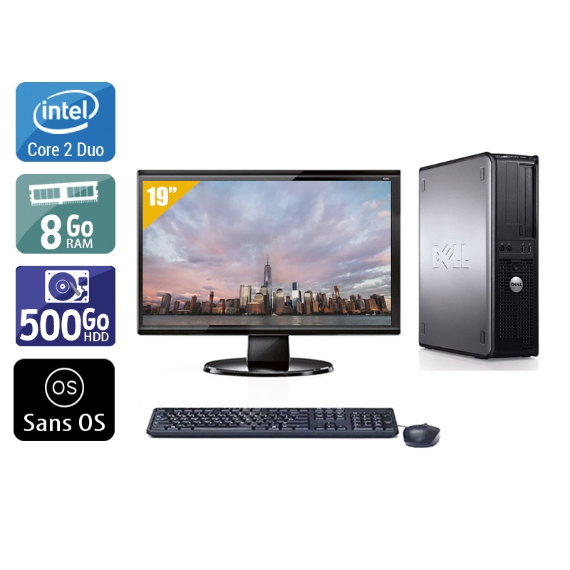 Acheter Dell Optiplex 780 SFF Core 2 Duo + Écran - 19'' 8Go RAM 500Go HDD Sans OS Bon étatOccasion certifiée reconditionnée Bon état - 224,17 € Dell Optiplex 780 SFF Core 2 Duo + Écran - 19'' 8Go RAM 500Go HDD Sans OS Bon étatOccasion certifiée reconditionnée Bon état - reconditionné disponible sur Kiatoo