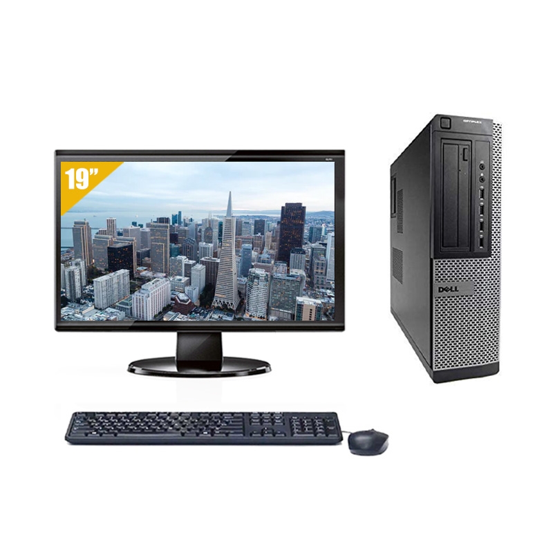 Dell Optiplex 9010 Desktop i5 avec Écran 19 pouces 8Go RAM 500Go HDD Linux
