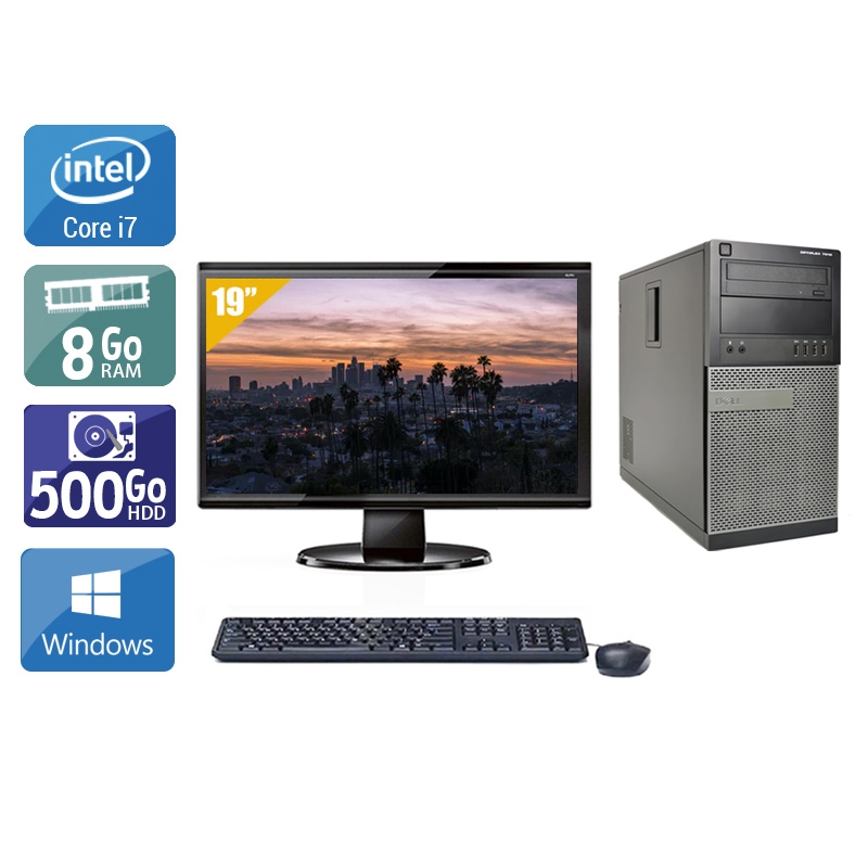 Acheter Dell Optiplex 9020 Tower i7 + Écran - 19'' 8Go RAM 500Go HDD Windows 10 Bon étatOccasion certifiée reconditionnée Bon état - 224,17 € Dell Optiplex 9020 Tower i7 + Écran - 19'' 8Go RAM 500Go HDD Windows 10 Bon étatOccasion certifiée reconditionnée Bon état - reconditionné disponible sur Kiatoo