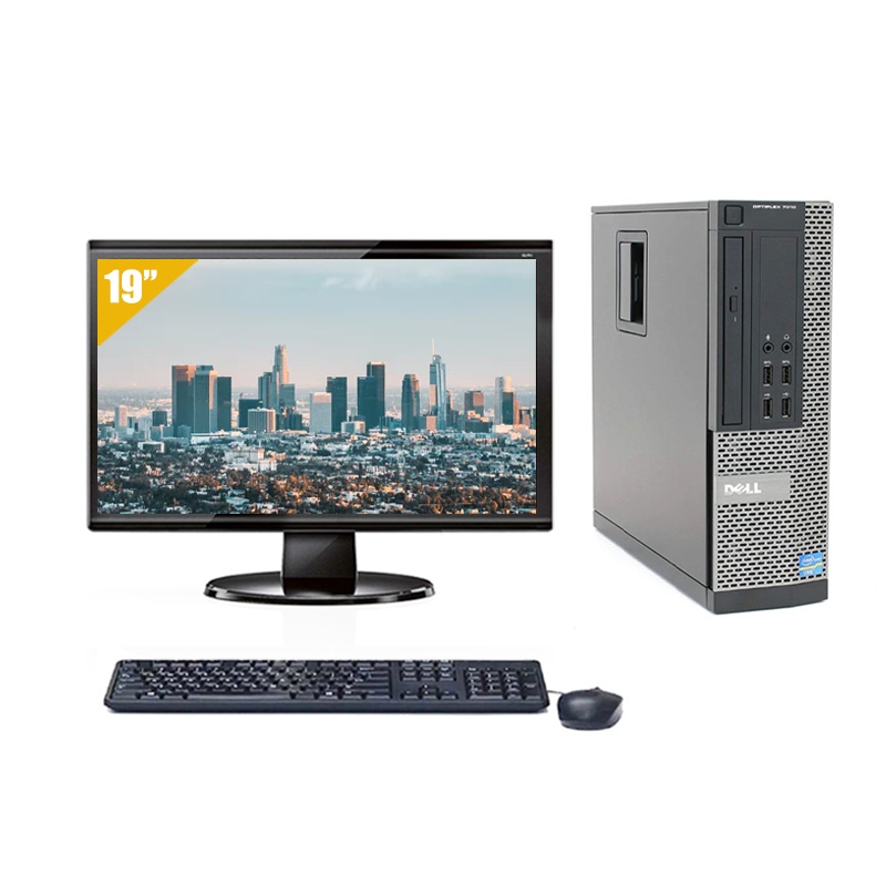 PC Dell Optiplex 9020 SFF Reconditionné – 22" – 32Go RAM – SSD 240Go – Win10