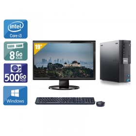 Dell Optiplex 980 SFF i3 avec Écran 19 pouces 8Go RAM 500Go HDD Windows 10