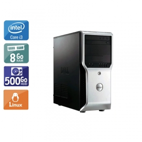 Dell Précision T1500 Tower i3 8Go RAM 500Go HDD Linux