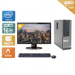 Acheter Dell Optiplex 990 SFF i5 + Écran - 19'' 16Go RAM 480Go SSD Linux Bon état - 239,00 € Dell Optiplex 990 SFF i5 + Écran - 19'' 16Go RAM 480Go SSD Linux Bon état - reconditionné disponible sur Kiatoo