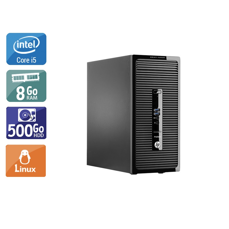 Acheter HP ProDesk 490 G2 Tower i5 - 8Go RAM 500Go HDD Linux État correctOccasion certifiée reconditionnée Bon état - 165,83 € HP ProDesk 490 G2 Tower i5 - 8Go RAM 500Go HDD Linux État correctOccasion certifiée reconditionnée Bon état - reconditionné disponible sur Kiatoo