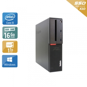 Lenovo ThinkCentre M900 SFF i5 Gen 6 16Go RAM 1To SSD Windows 10