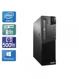 Lenovo ThinkCentre M93 SFF i3 8Go RAM 500Go HDD Windows 10