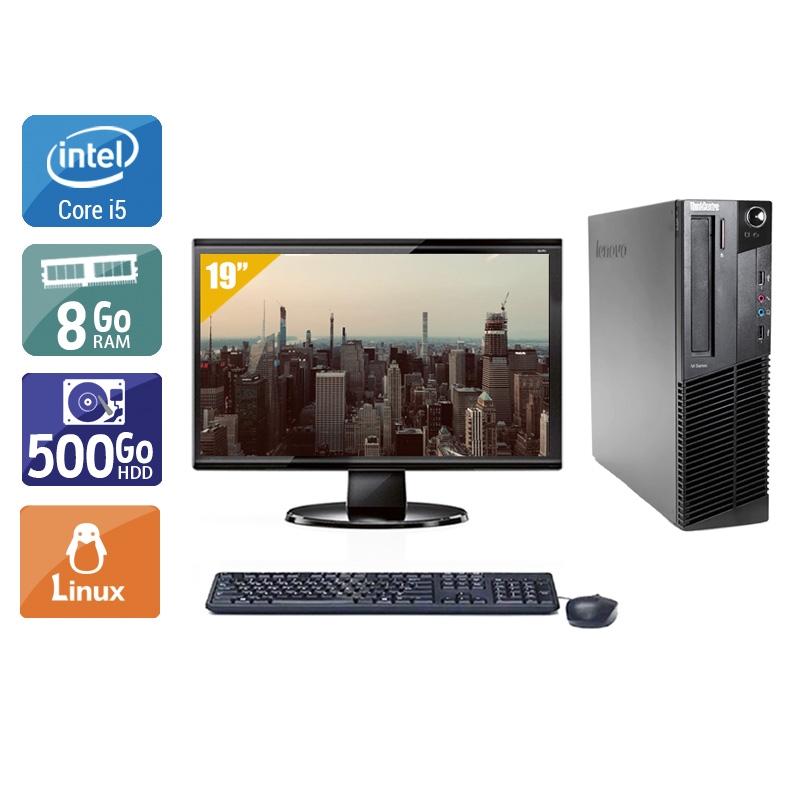 Acheter Lenovo ThinkCentre M82 SFF i5 + Écran - 19'' 8Go RAM 500Go HDD Linux Bon étatOccasion certifiée reconditionnée Bon état - 224,17 € Lenovo ThinkCentre M82 SFF i5 + Écran - 19'' 8Go RAM 500Go HDD Linux Bon étatOccasion certifiée reconditionnée Bon état - reconditionné disponible sur Kiatoo