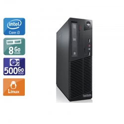 Lenovo ThinkCentre M82 SFF i5 - 8Go RAM 500Go HDD Linux