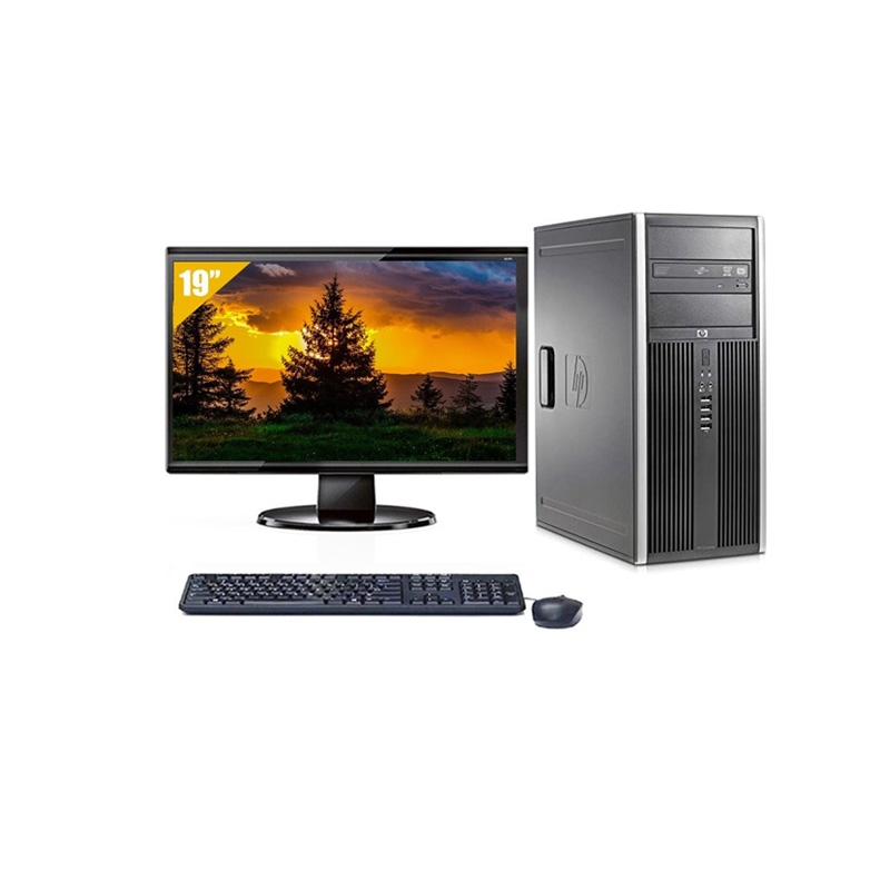 HP Compaq dc5800 Tower Dual Core avec Écran 19 pouces 8Go RAM 240Go SSD Linux