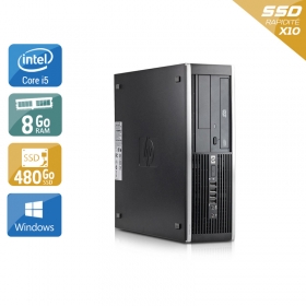 HP Compaq Elite 8100 SFF i5 8Go RAM 480Go SSD Windows 10
