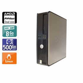 Dell Optiplex 740 Desktop AMD Athlon Dual Core 8Go RAM 500Go HDD Linux