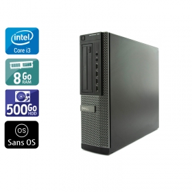 Dell Optiplex 790 Desktop i3 8Go RAM 500Go HDD Sans OS