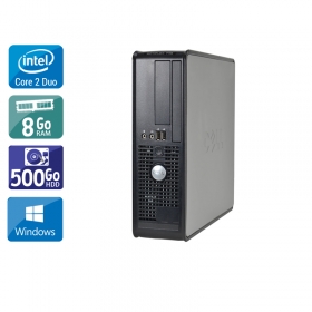 Dell Optiplex 745 SFF Core 2 Duo 8Go RAM 500Go HDD Windows 10