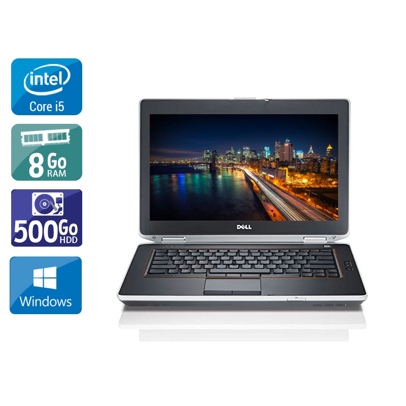 Dell Latitude e6430 i5  - 8Go RAM 500Go HDD Windows 10