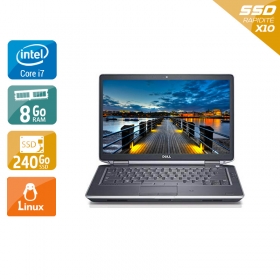 Dell Latitude e6440 i7  - 8Go RAM 240Go SSD Linux