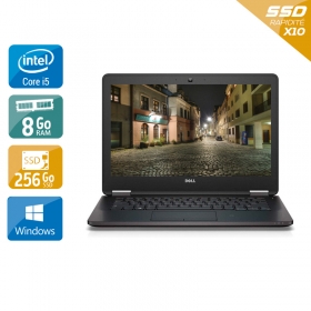 Dell Latitude e7270 i5 Gen 6  - 8Go RAM 256Go SSD Windows 10