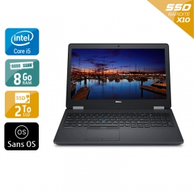 Dell Latitude e5570 i5 Gen 6  - 8Go RAM 2To SSD Sans OS