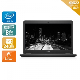 Dell Latitude e7440 13,3" i5  - 8Go RAM 240Go SSD Linux