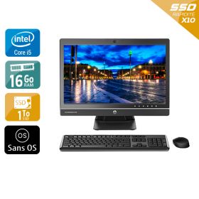 HP ProOne 600 G1 AIO i5 21" - 16Go RAM 1To SSD Sans OS