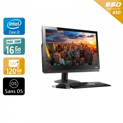 Lenovo ThinkCentre M910Z AIO i3 Gen 7 24" - 16Go RAM 120Go SSD Sans OS
