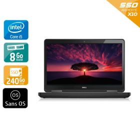 Dell Latitude e5540 15,6" i5- 8Go RAM 240Go SSD Sans OS