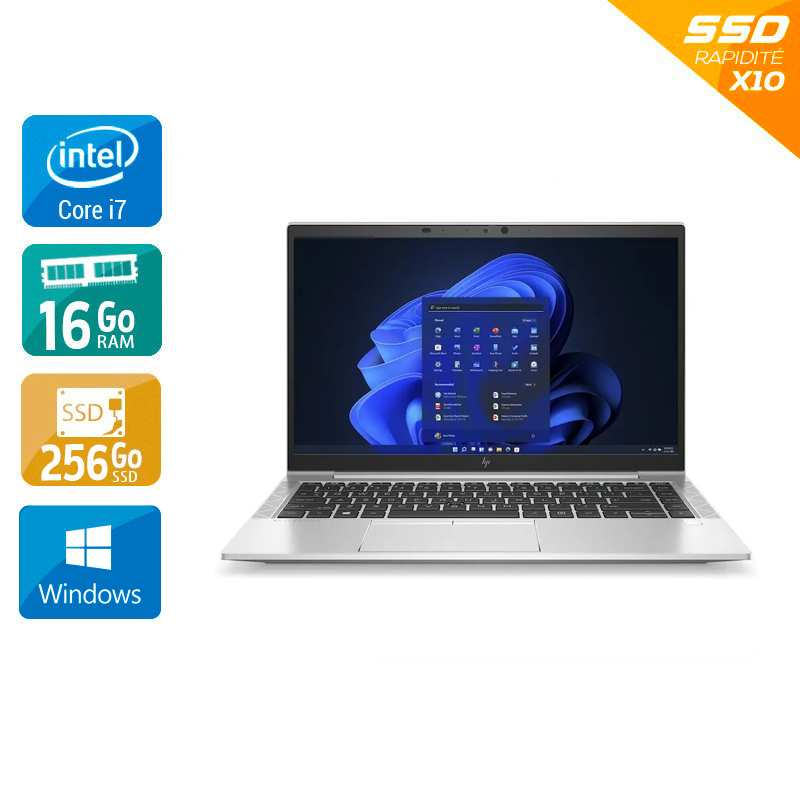 Acheter HP EliteBook 840 G7 14'' i7 Gen 10 - 16Go RAM 256Go SSD Windows 11 Bon étatOccasion certifiée reconditionnée Bon état - 490,83 € HP EliteBook 840 G7 14'' i7 Gen 10 - 16Go RAM 256Go SSD Windows 11 Bon étatOccasion certifiée reconditionnée Bon état - reconditionné disponible sur Kiatoo