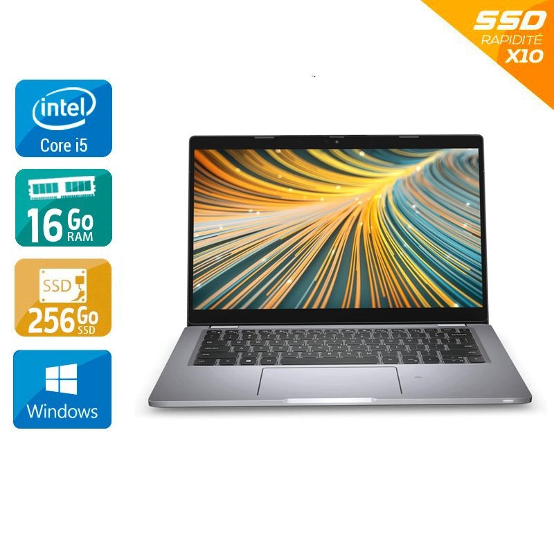 Dell Latitude 5320 13,3" i5 Gen 11 - 16Go RAM 256Go SSD Windows 11