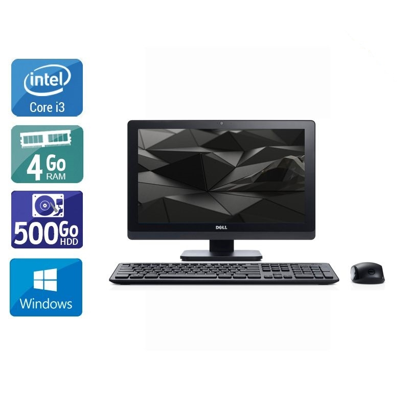 Dell Optiplex 3030 AIO i3 20" - 4Go RAM 500Go HDD Windows 10