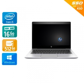 HP EliteBook 830 G7 13,3" i5 Gen 10 - 16Go RAM 512Go SSD Windows 11