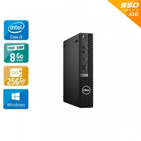 Dell Optiplex 5080 Micro i5 Gen 10 - 16Go RAM 256Go SSD Windows 11