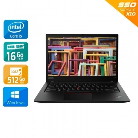 Lenovo ThinkPad T14 Gen 2 14" i5 Gen 11 - 16Go RAM 512Go SSD Windows 11
