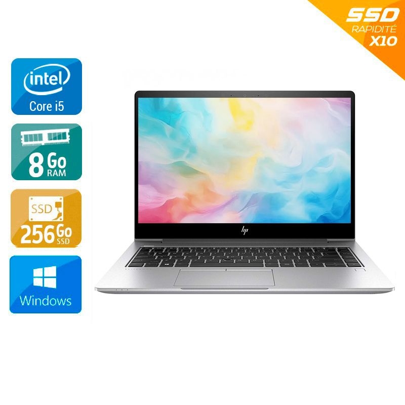 HP EliteBook 840 G6 14'' i5 Gen 8 - 8Go RAM 256Go SSD Windows 11  Très bon étatOccasion certifiée reconditionnée Bon état -  reconditionné disponible sur Kiatoo