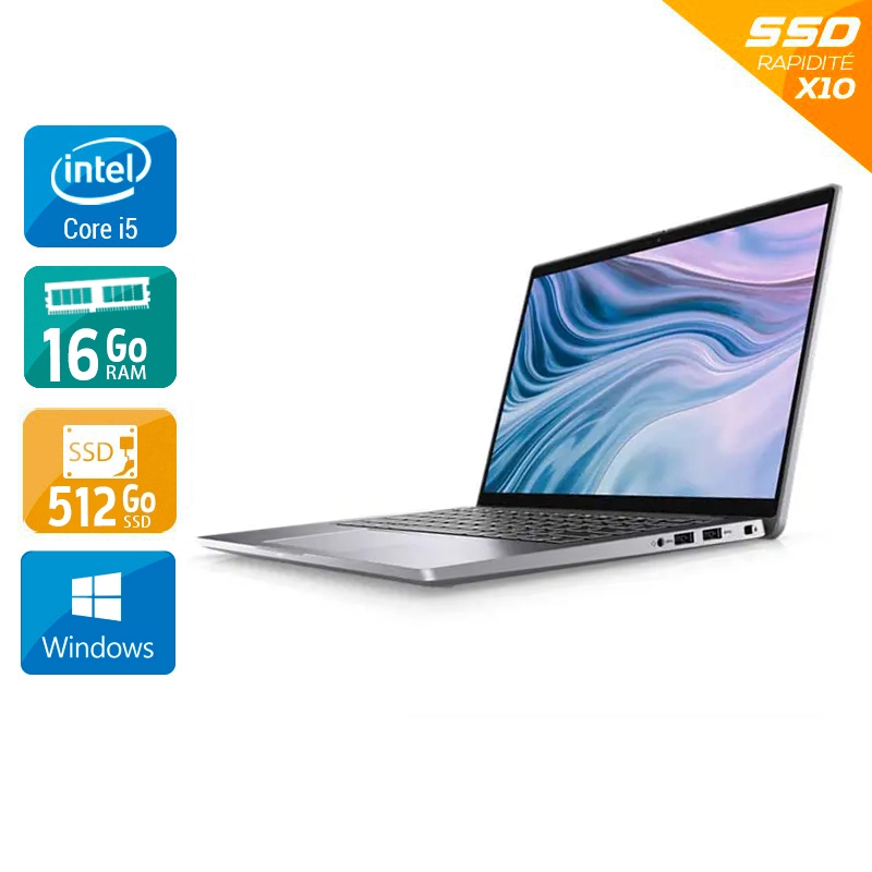 Dell Latitude 7410 14" i5 Gen 10 16Go RAM 512Go SSD Windows 11