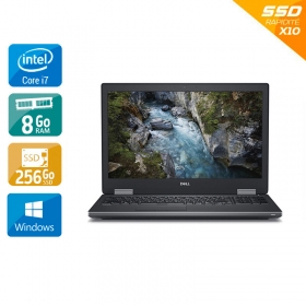 Dell Precision 7530 15,6" i7 Gen 8 - 8Go RAM 256Go SSD Windows 11