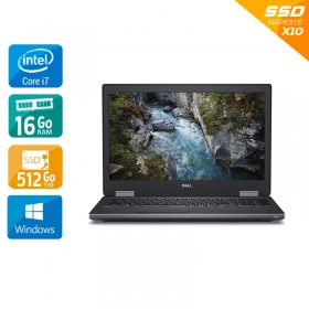 Dell Precision 7530 15,6" i7 Gen 8 - 16Go RAM 512Go SSD Windows 11